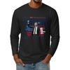Men's Basic Round Neck Long Sleeve Bottoming Shirt Top