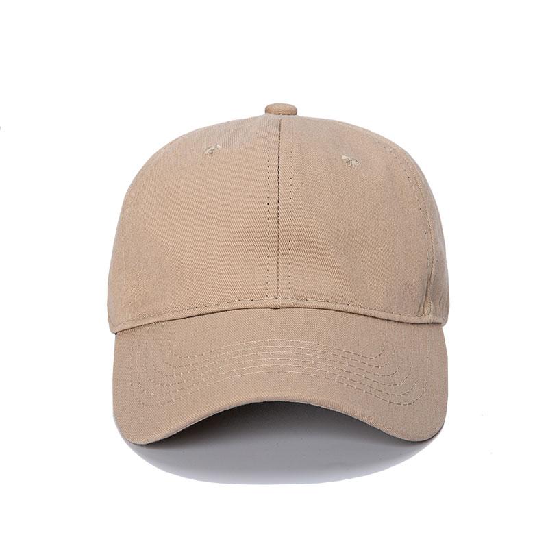 Casquettes de baseball pour hommes, ajustables, couleur unie, décontractées, unisexes, en coton, avec logo imprimé brodé personnalisé