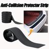 Universal Car Trunk Door Sill Plate Protector Anti-Scratch Rubber Rear Bumper Guard Anti-Collision Protector Strip Accessories