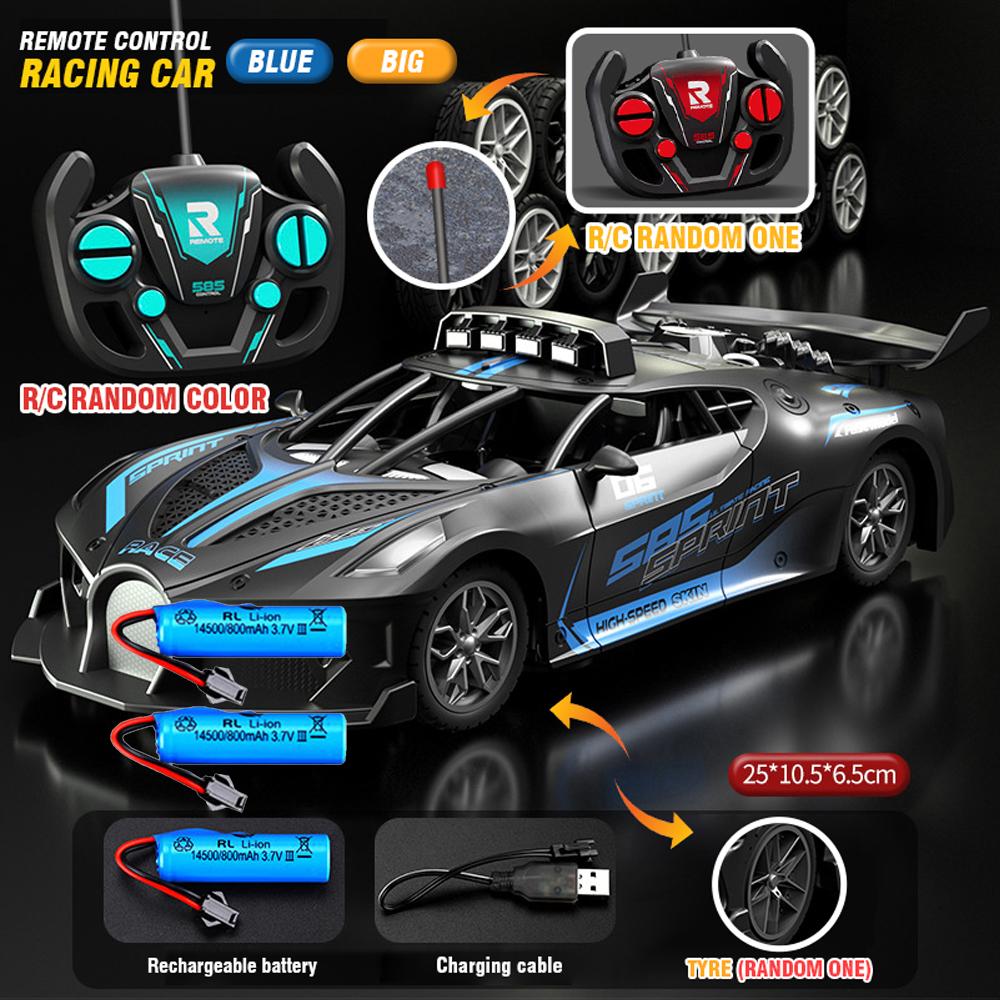 1/18 RC Auto Vysokorychlostní Drift Sportovní Auta Dálkově Ovládané Vozidlo Sportovní Závodní Auto Hračka Model Dětské Hračky pro Kluky Dárky k Narozeninám