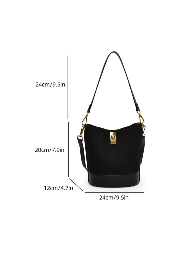 Mode Kleine Tasche Damen Senior Qualität Hundert mit Handheld Schultertasche Europa und Die Vereinigten Staaten Crossbody Eimertasche
