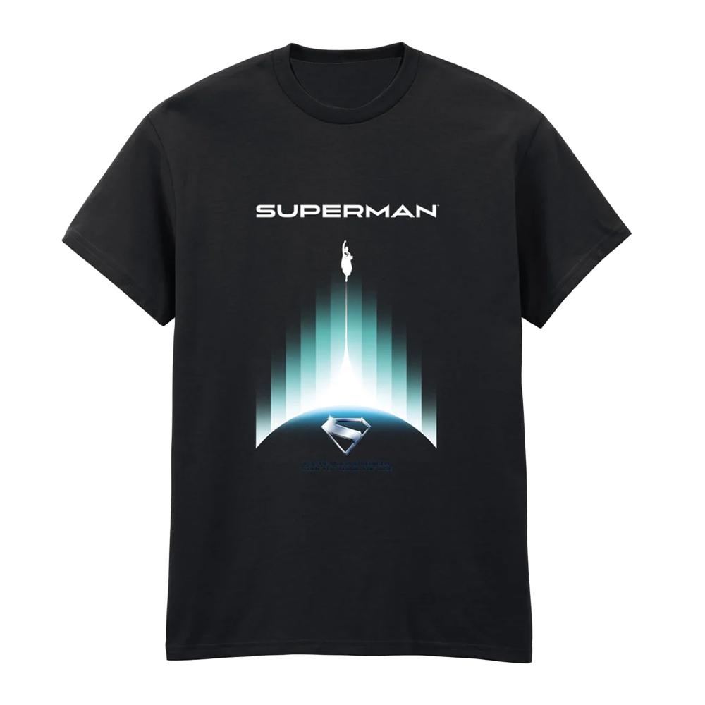 Superman Unisex Adult Gradient T-Shirt