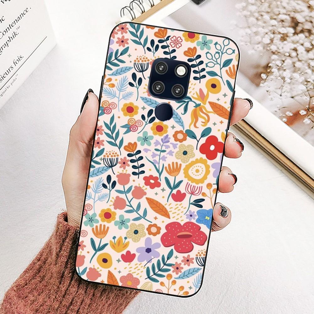 Miss Pattern Phone Case For Huawei Mate 10 20 30 40 50 Lite Pro Nova 3 3i 5 6 SE 7 Pro 7SE
