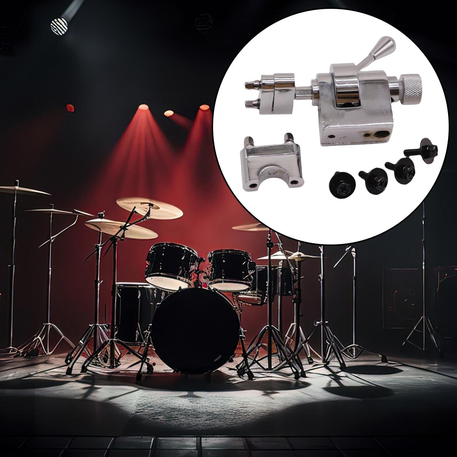 

Регулятор натяжения малого барабана, Детали музыкальных инструментов, Металлический, Простая установка, Замена, Регулятор малого барабана Silvery