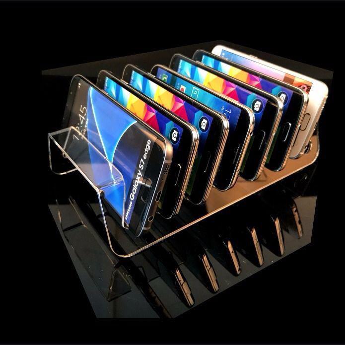 

Acrylic Multi-Port Mobile Phone Charging Stand & Storage Rack