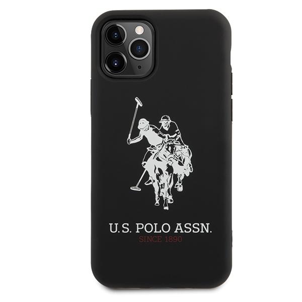 Etui Do iPhone 11 Pro Max US Polo Silicone Collection Czarne