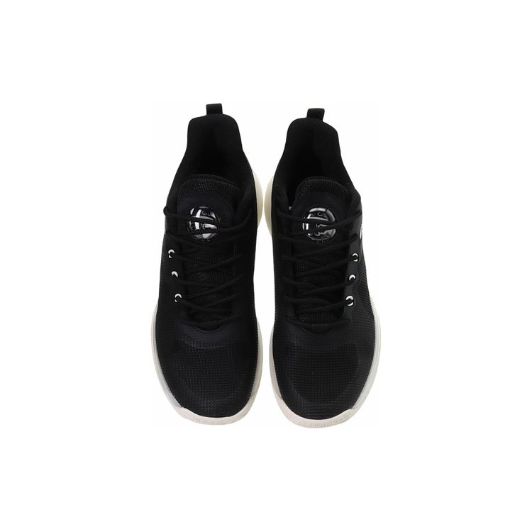 Anta Leichte Blasenbildung Verschleißfest Rutschfest Low-Top Basketballschuhe Herren Sneaker Schwarz 112121606S-3