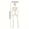 Movable Skeleton Fake Human Skull Bones Party Home Bar Decorations Haunted House Horror Props Ornament Toys