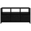 TV Stand 102 x 37.5 x 52.5 cm Black Oak Effect