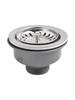 110mm Drain Filter Basin Trap Drainage Basin Drainage Sturdy Material Anti-aging Rubber For Basin Traps Easy To Install