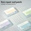 100Pcs/box Single Size Full Cover Nail Tips Clear Press On The Tip Nail Matte False Nail Tips Nail Extension Art Salon