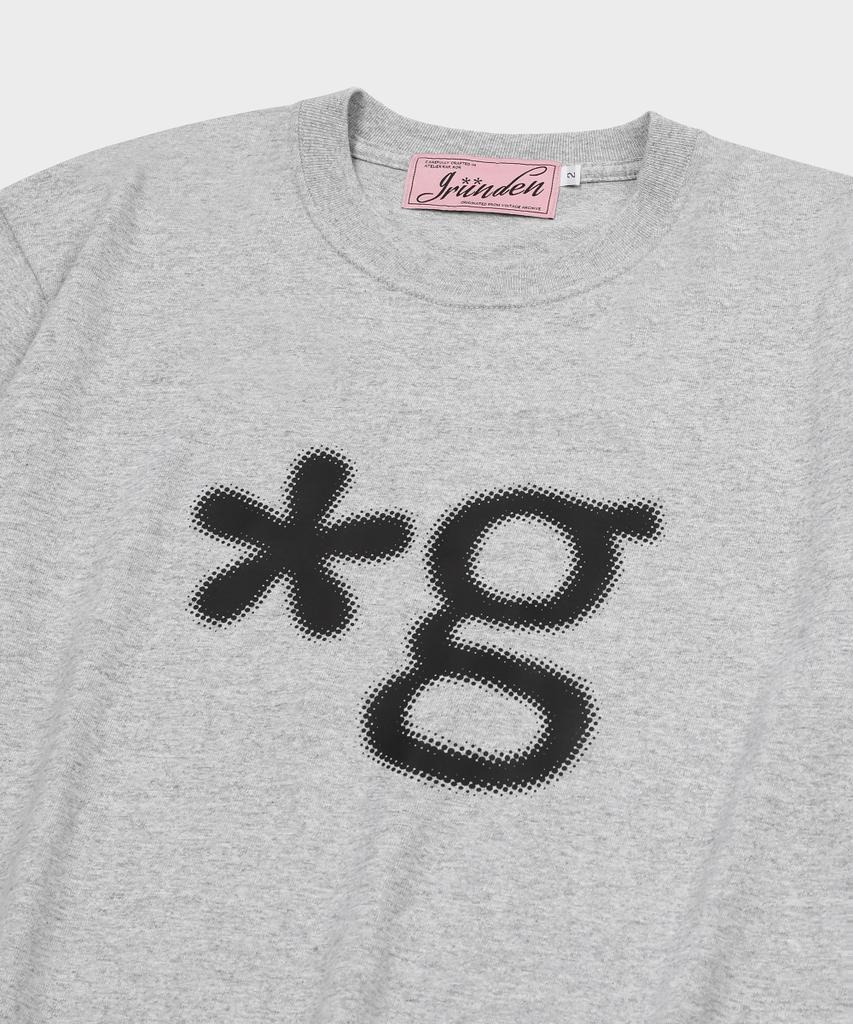Geulleondeun Dot Logo T-Shirt (Melange Gray)