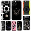 Retro Kamera Vintage Für iPhone 17,16,15,14,13,12,11,Pro,X,XS,Max,XR,Plus,Mini Weiche Silikon Handyhülle Schwarz Stoßfestes TPU