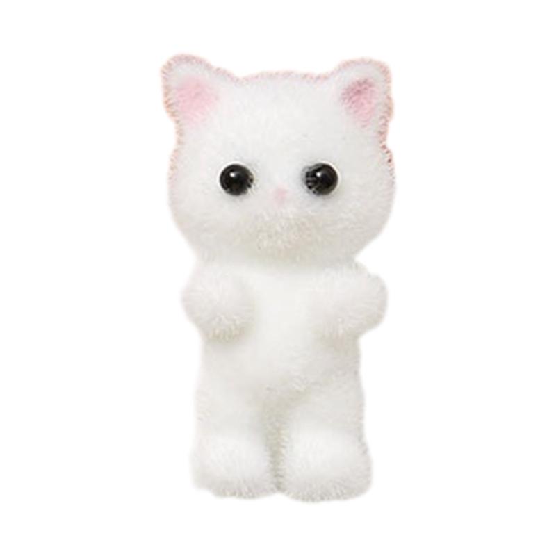 

Мягкий и очаровательный 3D-кошачий головной убор, очаровательное мультяшное украшение с полуотверстием, мультяшный кот, серьги, ожерелье, кулон