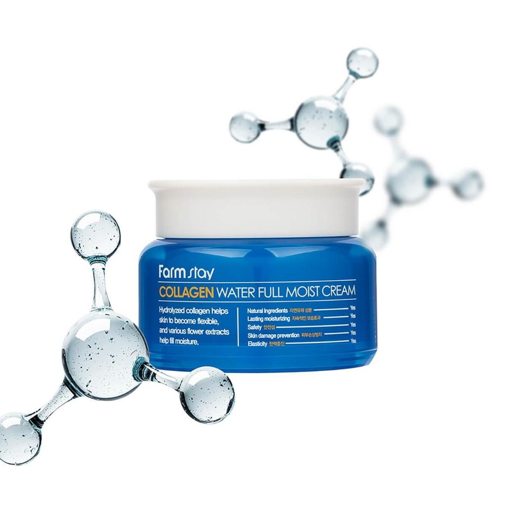 Farmstay Collagen Water Full Moist Cream (100ml) - Hydrating & Smoothing
