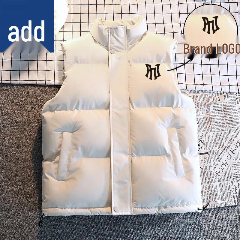 

PNJ Unisex Winter Warm Stand Collar Puffer Vest XL