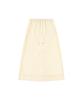 Banwonateullie P3298 Maxi Check Skirt_Cream