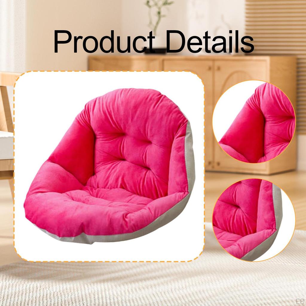 Chair Cushion with Backrest, Comfortable And Thick, Hanging Basket Cushion, Pillow for Home, Indoor
