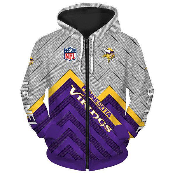 Europäischer und amerikanischer Herren- und Damen-Pullover mit Digitaldruck NFL-Fußball durchgehender Reißverschluss Kapuzenpullover, Strickjacke