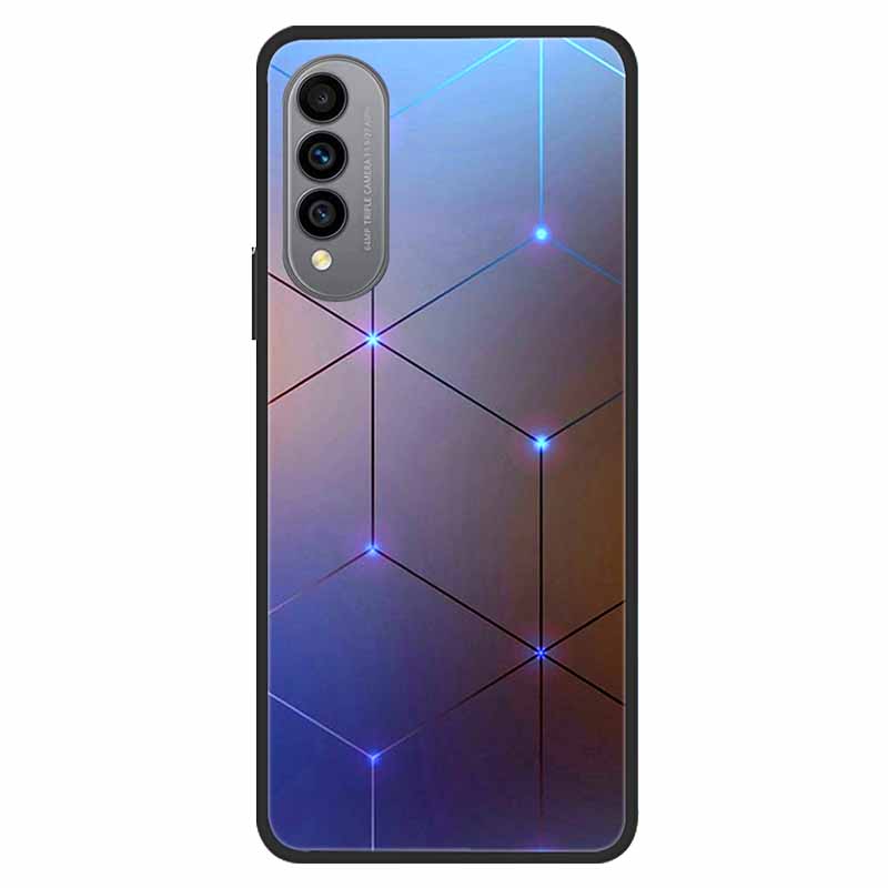 For WIKO T50 Case T 50 Soft silicone TPU Back Cover For Wiko T50 W-P861-01 W-P861-02 Phone Case WikoT50 Black Protective Painted