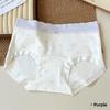 Women's Summer New Sweet Cotton 10A Antibacterial Extended Mid Waisted Briefs