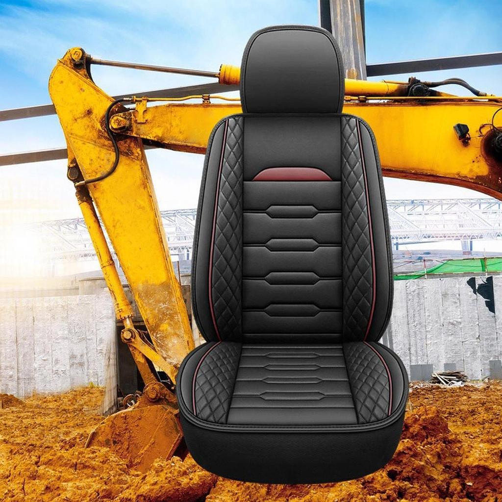 Funda de Asiento para Excavadora Accesorios para Maquinaria Resistente Instalación Sencilla Cómoda Pieza de Repuesto Compatible