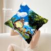 Kawaii Cute T-Totoroes Pillow Case Sofa Decorative Home Double-sided Print Plush Square Throw Pillow Covers Cushion Decor Cover