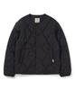 Snowpeak Apparel Recycled Quilted Cardigan Jacket (S24Wufpj02) Black