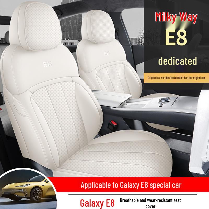 2024 Semi-Enclosed Universal Car Seat Cover for All-Season Comfort, Compatible with Galaxy E8.