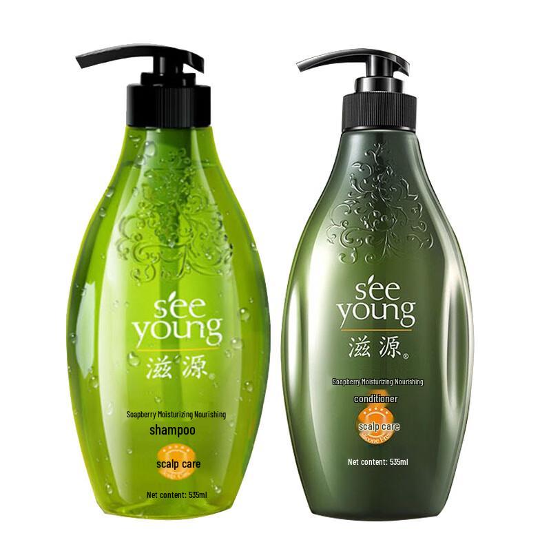 

SEEYOUNG Sapindus Moisturizing Shampoo & Conditioner Set