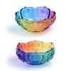 New DIY Crystal Drop Glue Epoxy Resin Rose Lotus Storage Bowl Mirror Silicone Mold