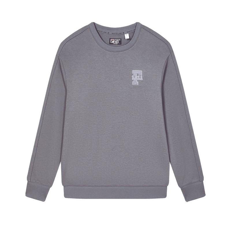 

New FILA Sweatshirts Men s Cloudy Dora Gray F11U439203FDY 175/96A/L