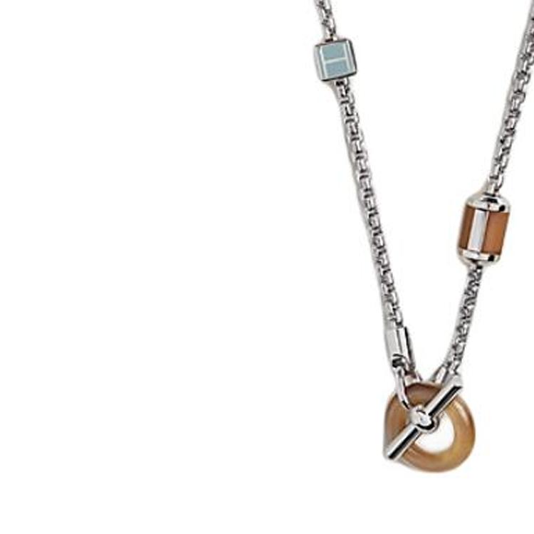 Hermes Meli-Melo Original Design Calfskin Necklace Men necklace Yellow H077291FPAP