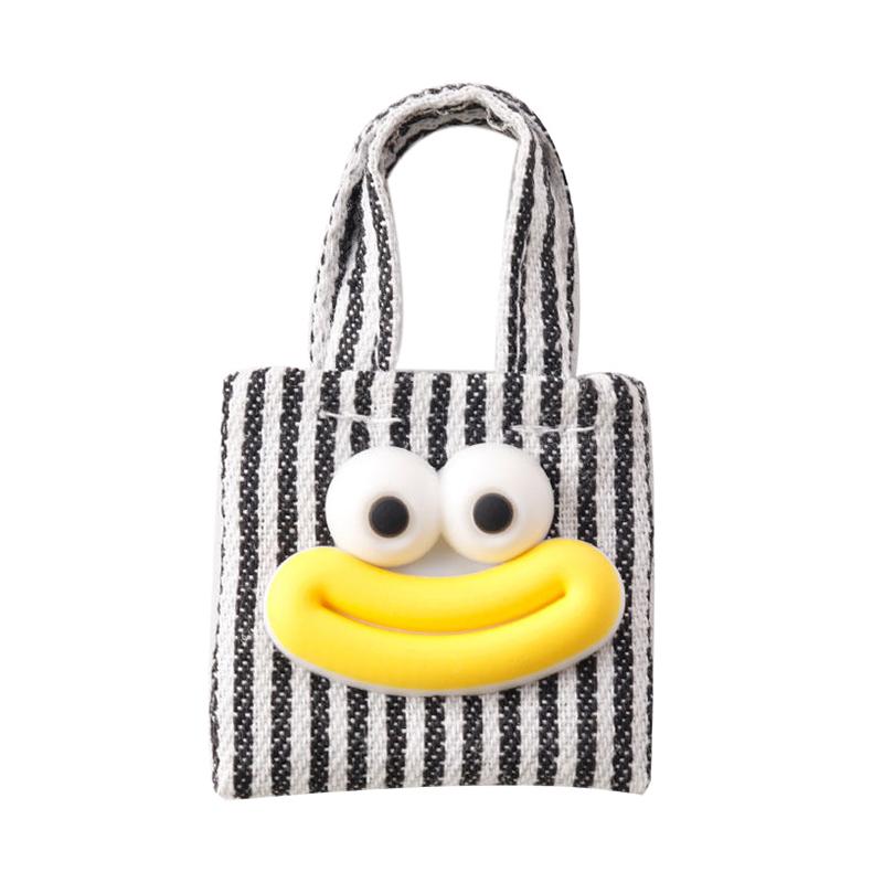 Кукольная мини-сумка из холста — фото 14