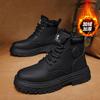 Martin Boots New Winter Velvet Thickened Warm Outdoor Leisure Sports Wear-resistant Rhubarb Boots