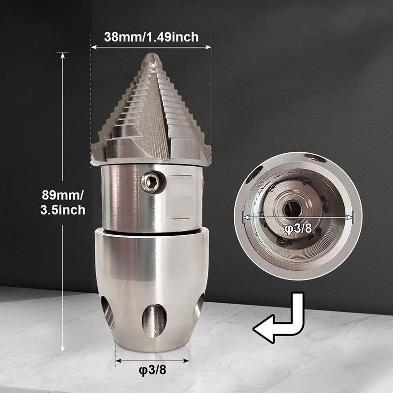 Rotating Nozzle 1/2 M22 3/8 High Pressure Rotating Nozzle Sewer High-Pressure Cleaning Water Gun Nozzle Sludge Cleaning Nozzle