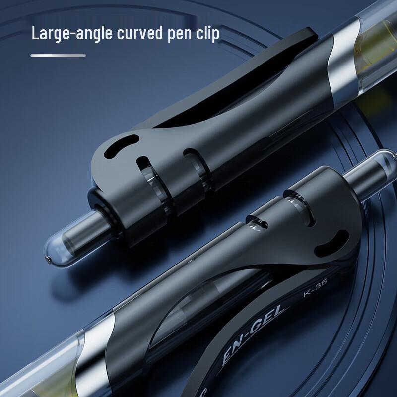 M&G K35 Černá 0,5 mm Zatahovací gelové pero (12-balení)