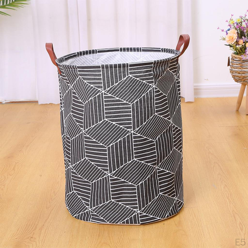 Large Capacity Laundry Hamper,Basket with Handles,Decorative Basket for Living Room Storage