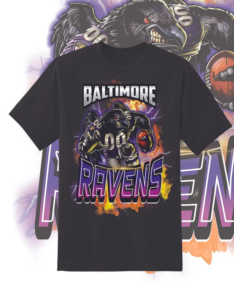 Baltimore Ravens Attack Shirt Sizes!! Youth-6XL 2XL