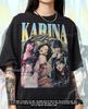 KARINA AESPA Bootleg Shirt, Karina Aespa Retro Tees, K-Pop Queen T-Shirt, Idol Longsleeve, Karina Aespa Vintage Sweater #saf