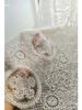 Luxury Retro Lace Floral Sequin Embroidery Fabric for DIY Clothing
