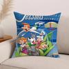 Cartoon The J-Jetsons Pillow Case Office Cushions Suitable For Sofa Car Bedroom Decorative Cushion Cover