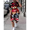 Summer Bestseller  Street Casual Fashion Soft Comfortable Breathable and Lightweight Men's Set