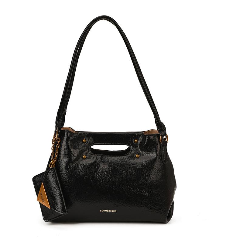 Retro Bag, Stylish, Casual and Fashionable Handbag, Shoulder Bag, Commuter Women's Bag Casually