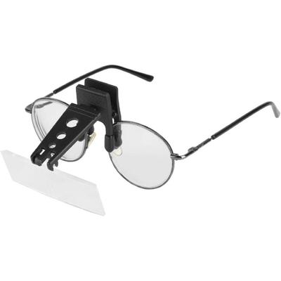 Magnifier, Magnifier 1.5X 2.5X 3.5X Magnifier Plastic Housing Clip-on Glasses, Type Magnifier