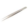 Repair Tweezer Static Magnetic Proof Round Tip Elastic Hardened Stainless Steel Accuracy Tweezer for Crafts Electronics