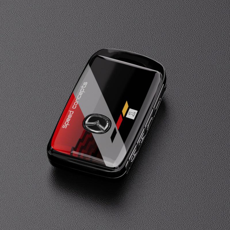 Mazda Key Case: Fits CX4, Axela, CX5, Atenza, M3, CX30 - Painted Shell