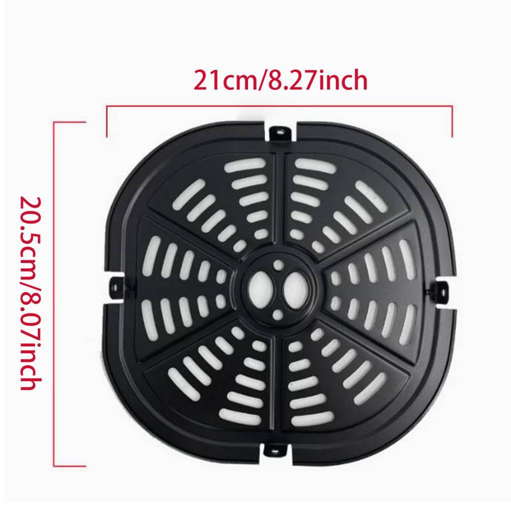 Air Fryer Replacement Grill Pan Parts Grate Insert 21cmx20.5cm
