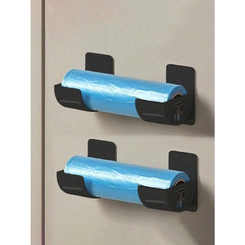 Adjustable No-Hole Trash Bag Holder Rack, Suitable For Storing Garbage Bags, Cling Wrap, Umbrellas, Rolling Pins, And Other Kitchen Items