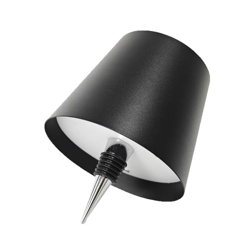 Lampă de masă pentru sticle de încărcare USB, control tactil de 3 culori și lampă de noapte cu reglaj continuu, potrivită pentru bar, sticle de vin, lumini de birou